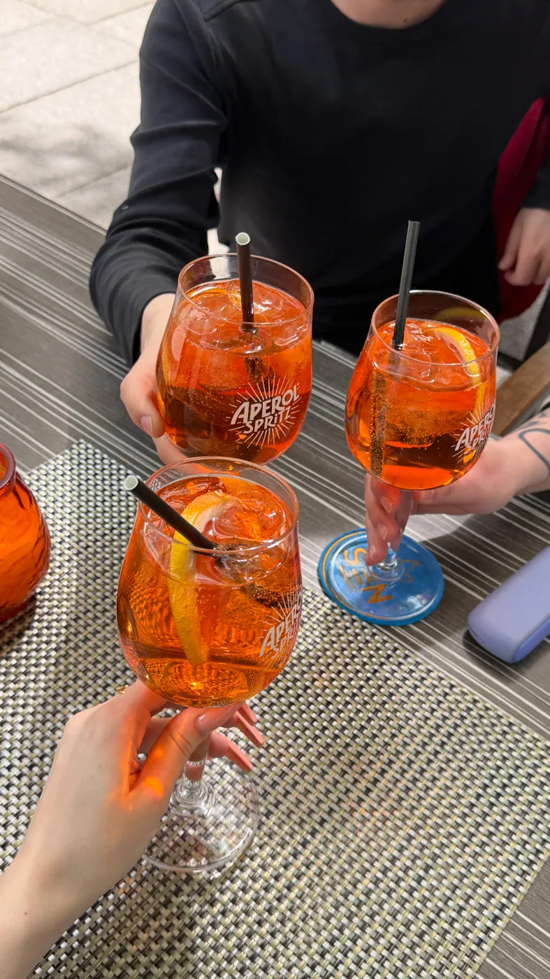 Aperol Spritz · sunny terrace break